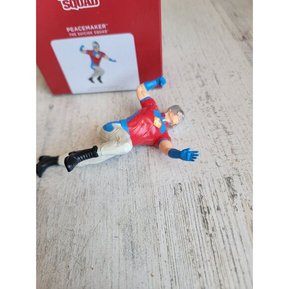 Hallmark Suicide Squad Peacemaker villain hero ornament Xmas - Picture 3 of 6